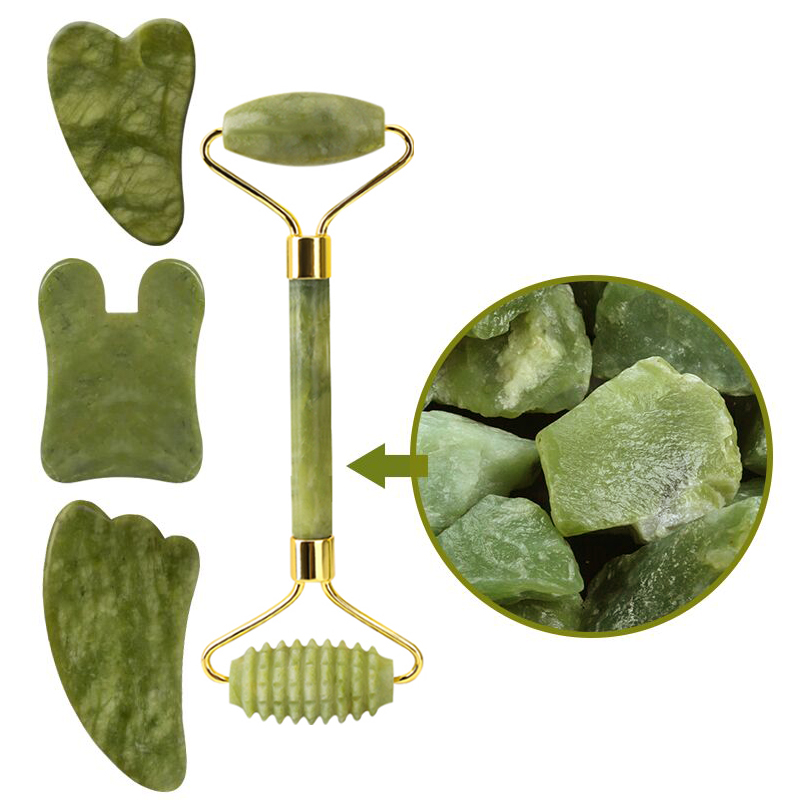 ชุดนวดหน้าด้วยหยก  แผ่นนวดหน้า - Jade Roller Stone บทวิจารณ์และราคา