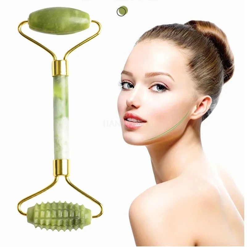 ชุดลูกกลิ้งนวดหน้าหยก พร้อมแผ่ - Jade Roller Stone บทวิจารณ์และราคา