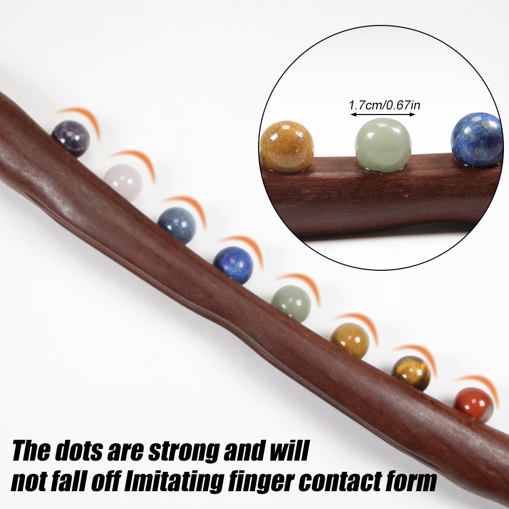 ไม้นวด10เม็ดหินหยกลูกกลิ้งนวดไ - Jade Roller Stone บทวิจารณ์และราคา