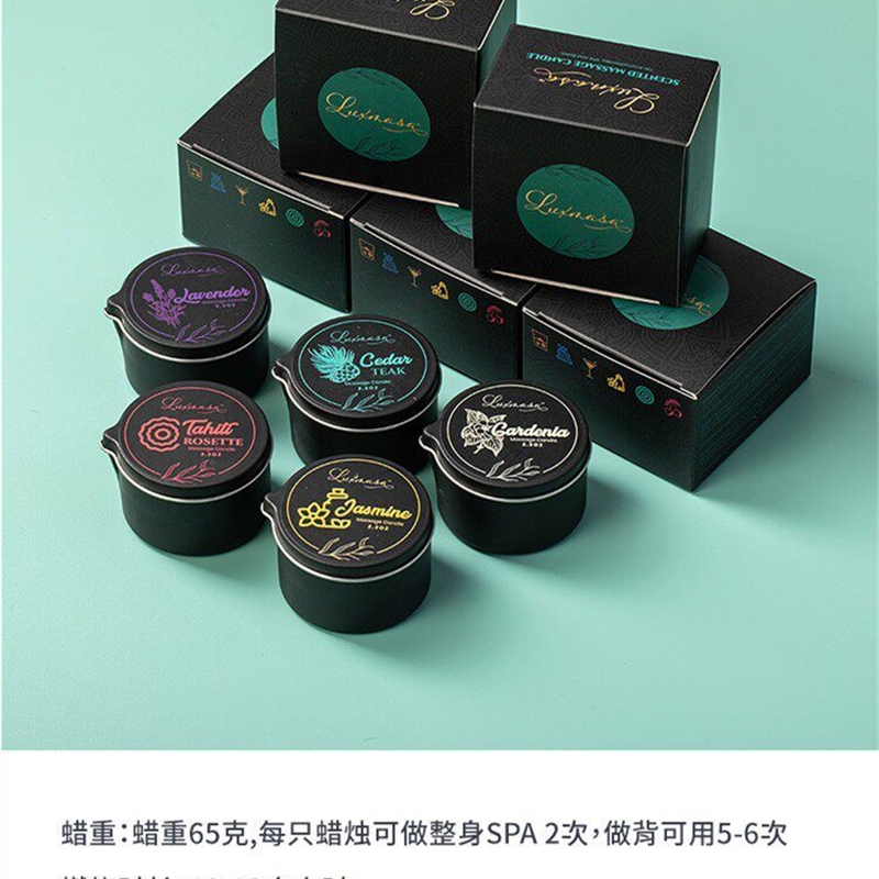 เทียนนวดน้ำมันถั่วเหลือง 40 อง - Massage Candle Melting บทวิจารณ์และราคา