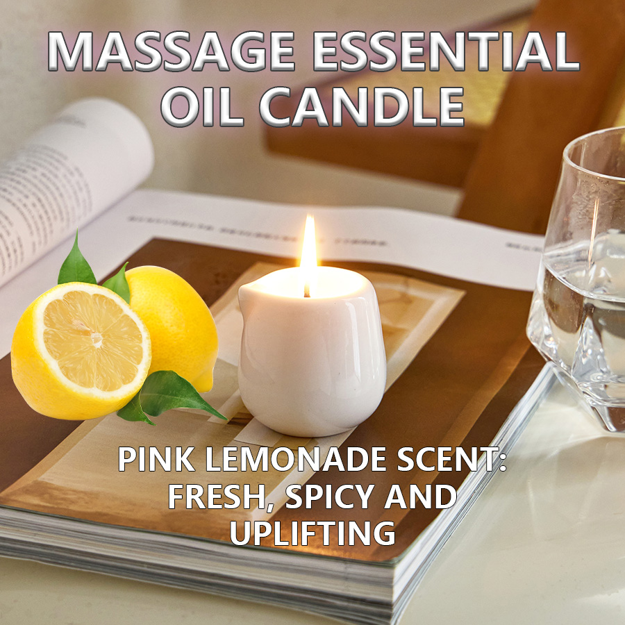 เทียนนวดเซรามิก กลิ่นเลมอนเนดช - Massage Candle Melting บทวิจารณ์และราคา