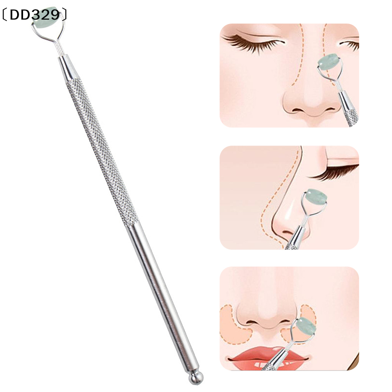 ลูกกลิ้งหยกธรรมชาติลดริ้วรอยรอ - Jade Roller Stone บทวิจารณ์และราคา
