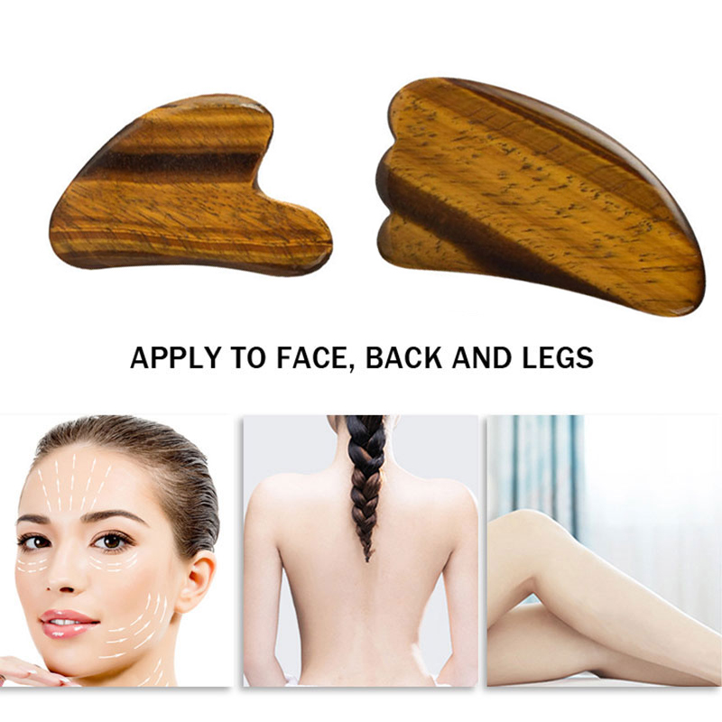 ธรรมชาติ Tiger Eye Jade Roller - Jade Roller Stone บทวิจารณ์และราคา