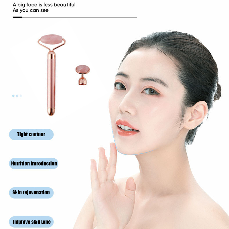 Rose Quartz Roller เครื่องนวดไ - Jade Roller Stone บทวิจารณ์และราคา