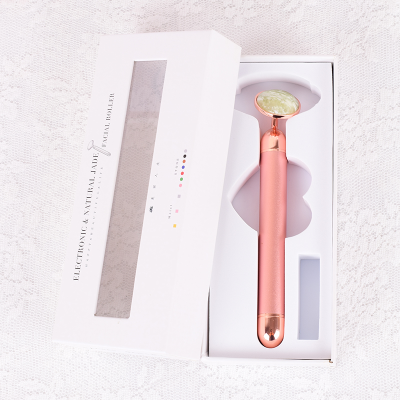 ลูกกลิ้งหินธรรมชาติทองคำสีกุหล - Jade Roller Stone บทวิจารณ์และราคา