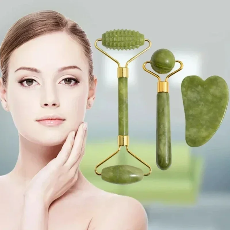 ลูกกลิ้งหยกธรรมชาติ กัวซา หินธ - Jade Roller Stone บทวิจารณ์และราคา