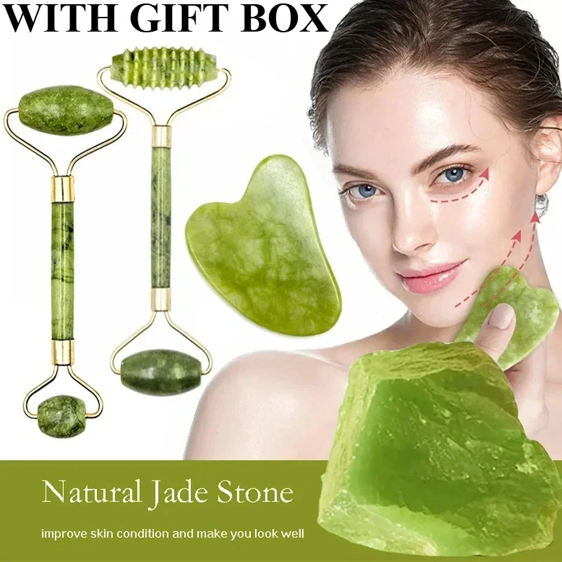 ลูกกลิ้งหยกธรรมชาติ กัวซา หินธ - Jade Roller Stone บทวิจารณ์และราคา