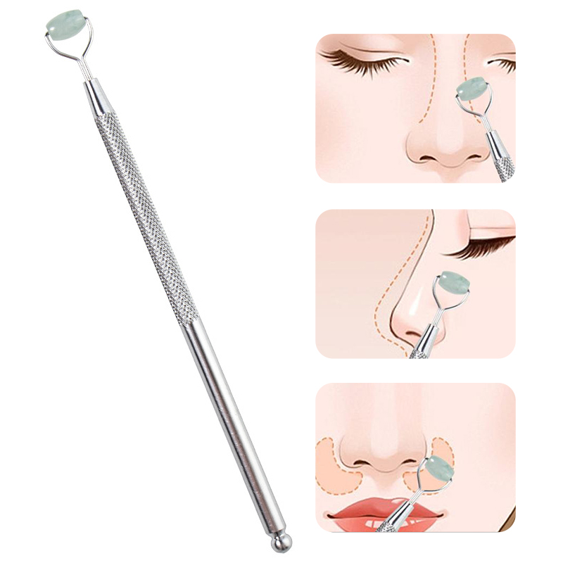 ชุดนวดหน้าด้วยหยกธรรมชาติ ลดเล - Jade Roller Stone บทวิจารณ์และราคา